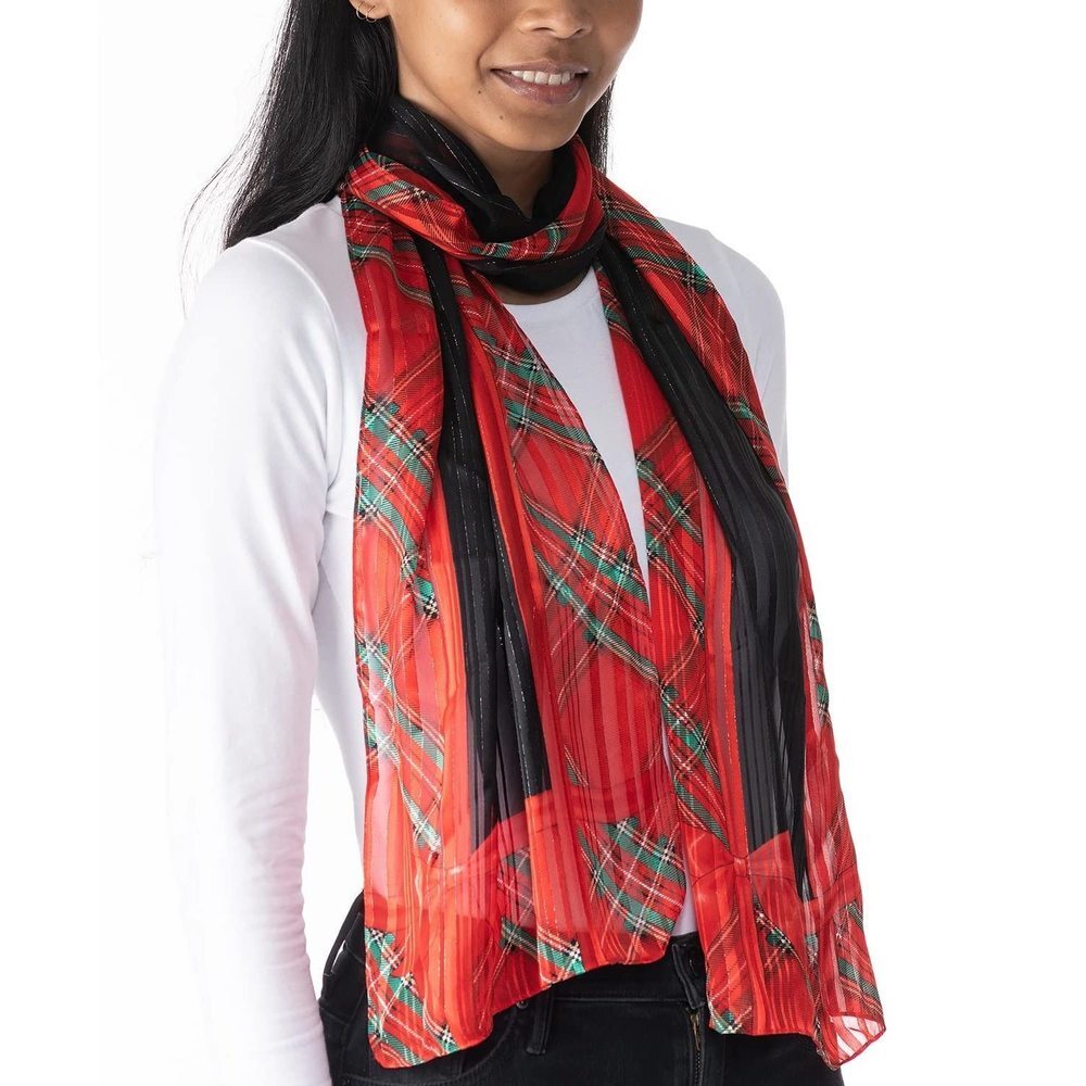 Giani Bernini All Wrapped Up Holiday Oblong Scarf - Picture 2 of 2